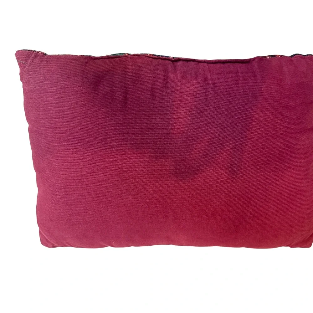 Teddy Bear‎ Tapestry Pillow Christmas Holiday Presents Throw Decor